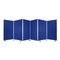 Homeroots Blue Metal 6 Panel Screen212 x 1 x 71 in. 370384 - alternate 4